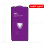 محافظ صفحه شیشه ای تمام صفحه تمام چسب OG موتورولا Motorola Moto E6 Play OG 2.5D Glass - تصویر 2