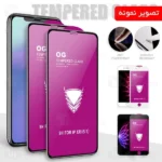 محافظ صفحه شیشه ای تمام صفحه تمام چسب OG موتورولا Motorola Moto E6 Play OG 2.5D Glass - تصویر 3