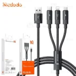 کابل سه سر مک دودو Mcdodo CA-5790 3 In 1 توان 15 وات طول 1.2 متر - تصویر 9