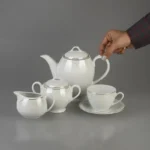 سرویس چای خوری 17 پارچه مقصود مدل ماشگانا