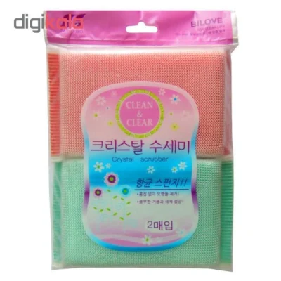 اسکاچ کلین اند کلیر مدل Crystal Scrubber مجموعه 2 عددی