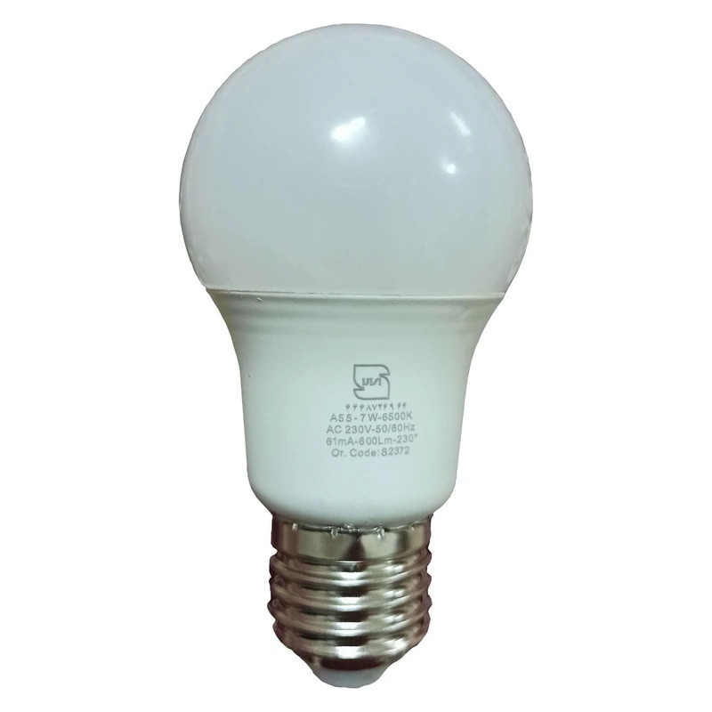 dkp-21627390-07e33b9ac042d1aa2eba46847c08fa79b3f55246b0f833696ce7f6b87741a9d3-530fcd9e-8c43-412e-a4ae-a324d8c4942e لامپ ال ای دی 7 وات بروکس مدل حبابی پایه E27