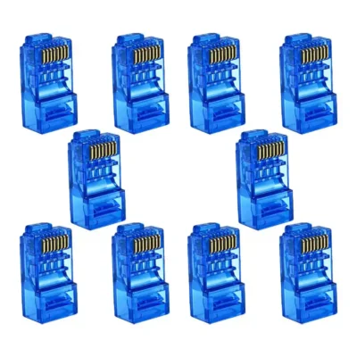 سوکت شبکه Cat6 مدل BRJ45 بسته 10 عددی