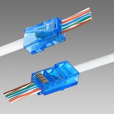 سوکت شبکه Cat6 مدل BRJ45 بسته 10 عددی