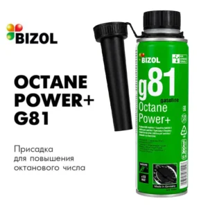 اکتان خودرو بنزینی بیزول مدل g81 حجم 300 میلی‌لیتر بسته 24 عددی