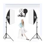 کیت 2 شاخه نور ثابت 4 لامپ دياموند Diamond Continuous Lighting Kit 4 Lamps x2