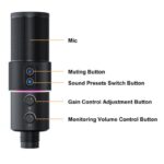 میکروفون استودیویی کامیکا COMICA EJOY U2D Microphone - تصویر 4
