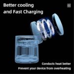 شارژر بی سیم چهار کاره XVersion 4 in 1 Wireless 15W Fast Induction Charger Station - تصویر 5