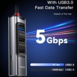 هاب 5 پورت USB/TYPE-C یسیدو YESIDO HB20 5-IN-1 Type-C/USB HUB - تصویر 5