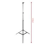 پایه موبایل و رینگ لایت S&F mobile stand and ring light - تصویر 4
