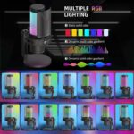 میکروفون استودیویی یانمای Yanmai GM7 RGB Studio microphone - تصویر 3