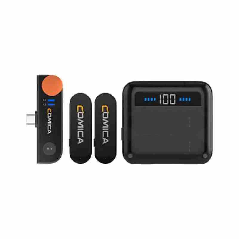 product-19773b7fdf5a3bc6-800px-50kb میکروفن بی سیم کامیکا Comica Vimo S-UC Wireless Microphone - تصویر 1