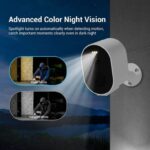 دوربین هوشمند بی سیم بلورمز Blurams Wire-Free Solar Camera 2K-A11C - تصویر 4