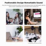 میکروفون کاندنسر سارامونیک Saramonic Xmic Z3 USB Condenser Microphone - تصویر 7