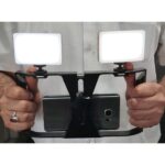 کیج نور موبایل Vlogging Phone Cage kit - تصویر 2