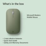ماوس بی سیم مایکروسافت Microsoft Modern Mobile Wireless Mouse green - تصویر 5