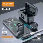 میکروفون یقه‌ای بی‌سیم پلوکاما Plokama VM-80 Dual Wireless Lavalier Microphone - تصویر 6