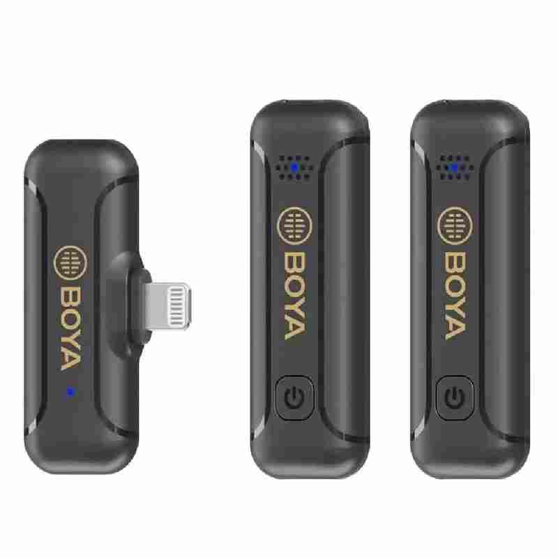 product-660ee61898343047-800px-50kb میکروفون بی سیم یقه ای بویا BOYA BY-WM3T2-D2 Wireless Microphone - تصویر 1