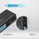 پاوربانک خورشیدی پاورولوژی Powerology PPBCHA77 27000mAh Wireless Charging Solar Power Bank - تصویر 3