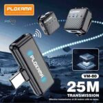 میکروفون یقه‌ای بی‌سیم پلوکاما Plokama VM-80 Dual Wireless Lavalier Microphone - تصویر 8