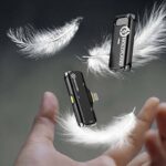میکروفون یقه ای بی سیم Hollyland Lark C1 Solo Wireless Microphone for Lightning - تصویر 14