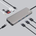 هاب چندراهی جی سی پال JCPal Linx USB-C 9-Port Hub - تصویر 2