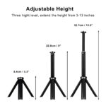 سه پایه مینی LUXCEO L03 Portable Small Tripod Stand - تصویر 5