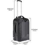 کیف دوربین چمدانی Neewer 2-in-1 Convertible Wheeled Camera Backpack - تصویر 2