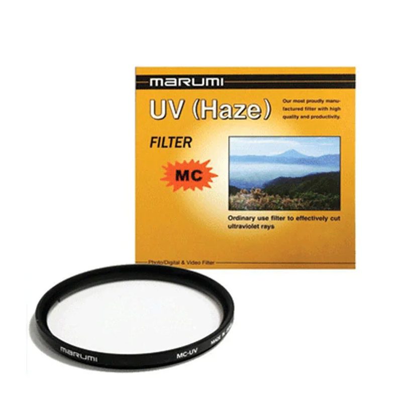 product-a368aa3624acb032-800px-50kb فیلتر لنز عکاسی یو وی مارومی Marumi MC-UV haze 49mm Filter - تصویر 1