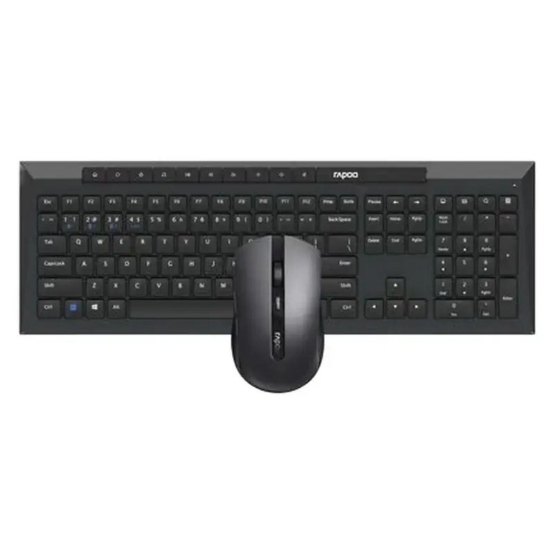 product-b16e0f691d936b62-800px-50kb کیبورد و ماوس بی سیم سوییچ ممبران رپو Rapoo 8210M Wireless Keyboard With Mouse - تصویر 1