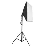 كيت سه شاخه ويديو لامپ Triple Studio Softbox Photography Lighting Kit - تصویر 7