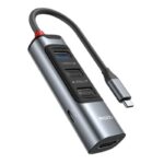هاب 5 پورت TYPE-C یسیدو YESIDO HB22 5-IN-1 Type-C HUB