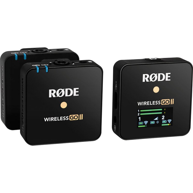 product-d49c27d05f0242cd-800px-50kb-1 میکروفون بی سیم رُد Rode Wireless GO II Compact Digital Wireless Microphone - تصویر 1