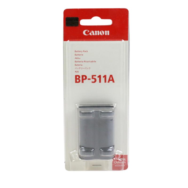xr:d:DAFzewm6EpE:8,j:7486516935517060340,t:23110712 باتری کانن مشابه اصلی Canon BP-511A Battery HC - تصویر 1