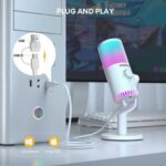 میکروفون استودیویی ماونو MAONO DM30 RGB Studio microphone - تصویر 4