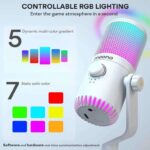 میکروفون استودیویی ماونو MAONO DM30 RGB Studio microphone - تصویر 7
