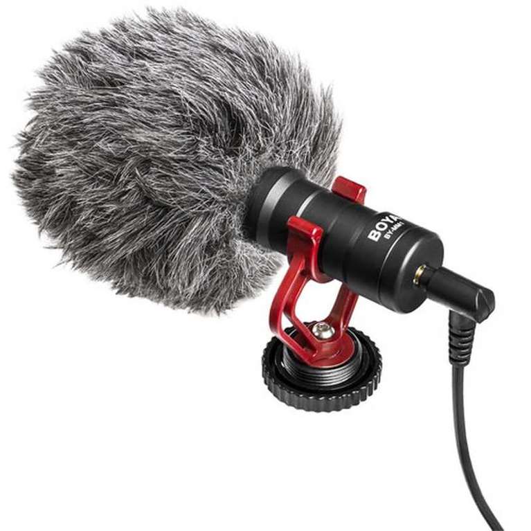 product-f558ee8d9c8b47df-767px-50kb میکروفون بویا Boya BY-MM1 Mini Cardioid Condenser Microphone - تصویر 1
