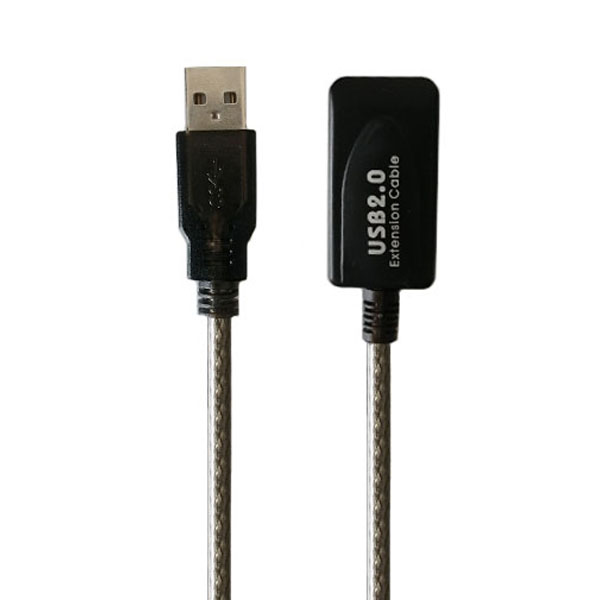 005-extension-cable-10m.jpg کابل افزایش طول USB برددار مدل 005 طول 10 متر - تصویر 1