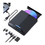 درایو DVD RW اکسترنال USB3.0 / هاب / رم ریدر - تصویر 4