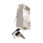 سوکت شبکه OPEN END SFTP Cat7 شانه دار بسته 20 عددی - تصویر 3