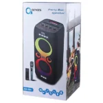 اسپیکر پارتی باکس 80 وات اکسیژن مدل AX-104 دارای پاور بانک - تصویر 2