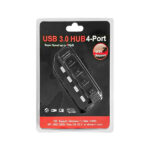 هاب ۴ پورت USB3.0 آداپتوردار مدل VS545 - تصویر 2