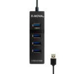 هاب 4 پورت USB3.0/USB2.0 نووا مدل X780