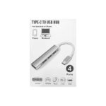 هاب تایپ سی 4 پورت USB3.0 مدل C-809 - تصویر 2