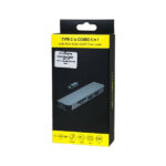 هاب کمبو تایپ سی به USB3.0/SD/TF - تصویر 2