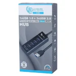 هاب 4 پورت USB 3.0 و BAYBEL USB 2.0 مدل H-92 طول 30 سانتی متر - تصویر 2