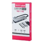هاب USB چهار پورت تسکو مدل THU 1142 - تصویر 2