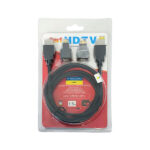 کابل تبدیل HDMI به 3IN1 Mini/Micro HDMI طول 1.5 متر - تصویر 2