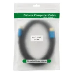 کابل Deluxe HDMI 4K2K طول 1.5 متر - تصویر 2