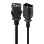 کابل برق بک تو بک دی نت مدل C13-C14 طول 1.5 متر
